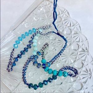 New Chloe and Isabel  Bead + Chain Multi-
Wrap Bracelet